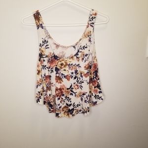 Flowy Floral Crop Top